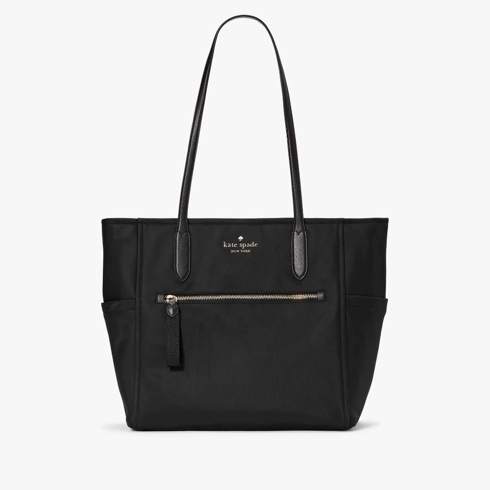 Kate Spade Chelsea Nylon Large Tote  Laptop Bag Black